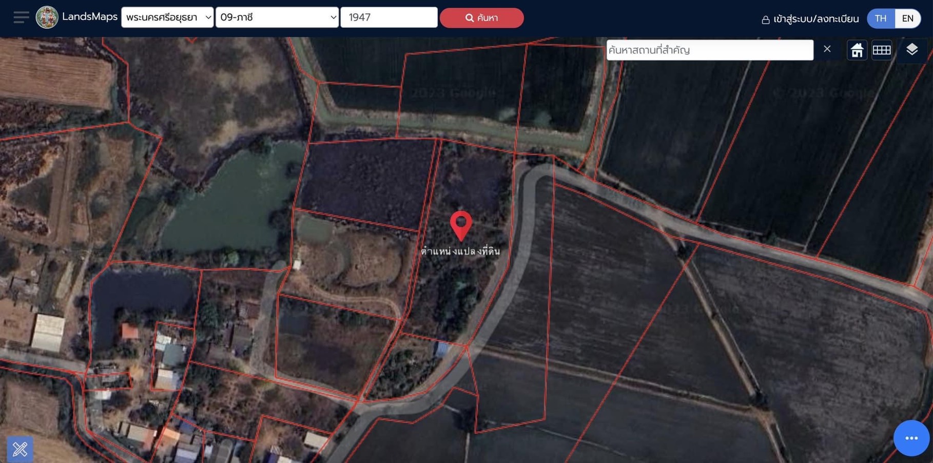 ขายที่ดินแหล่งธรรมชาติ เหมาะสำหรับปลูกบ้านพักอาศัยหรือสวนผลไม้ พระนครศรีอยุธยา 