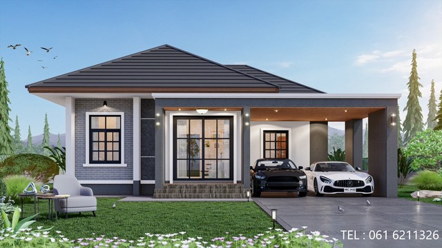 ขายบ้านเดี่ยว ชั้นเดียว 3 ห้องนอน 2 ห้องน้ำ 1ห้องครัว ห้องรับเเขก 2 จอดรถ เจ้าของขายเอง จังหวัดอุทัยธานี 