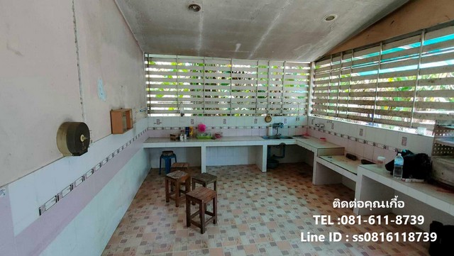 ขาย/เช่า ที่ดิน โกดัง/ออฟฟิศ พร้อมบ้าน 2 หลัง ถนนเลียบคลองบางพรม