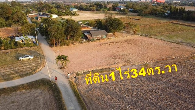 ขายที่ดินเหมาะปลูกบ้านอยู่อาศัย 1 ไร่ 34 ตารางวา  ตำบลเจดีย์หัก  อำเภอเมืองราชบุรี จังหวัดราชบุรี 