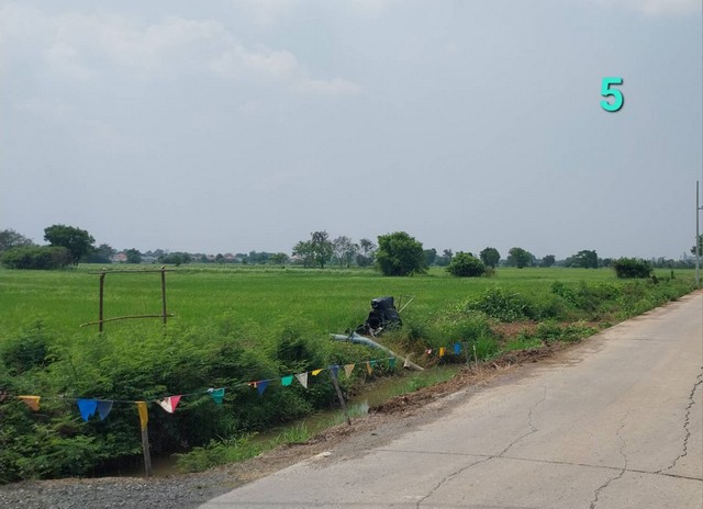 ขายที่ดินติดร้านแซ่บ 8 แสน ท่าเรือ 3 ไร่ 1 งาน 8 ตารางวา ตำบลจำปา อำเภอท่าเรือ จังหวัดพระนครศรี อยุธยา