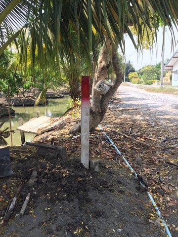 ขายที่ดินทำเลดี  5 ไร่ 75 ตารางวา  ตำบลหนองบัว อำเภอบ้านแพ้ว สมุทรสาคร