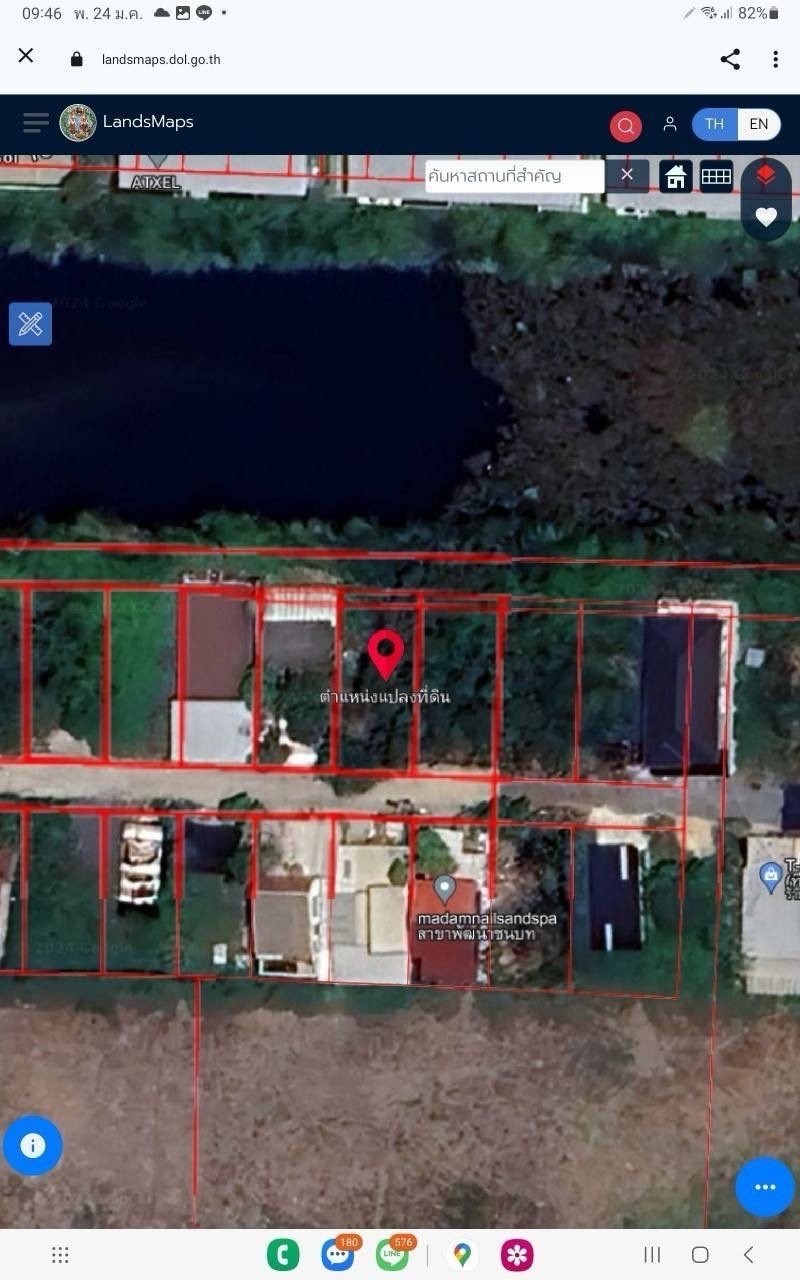 ขายที่ดินลาดกระบัง 57 ตารางวา ติดถนนคอนกรีตสาธารณะ ซอย จรูญสอนดี ถนนพัฒนาชนบท 3