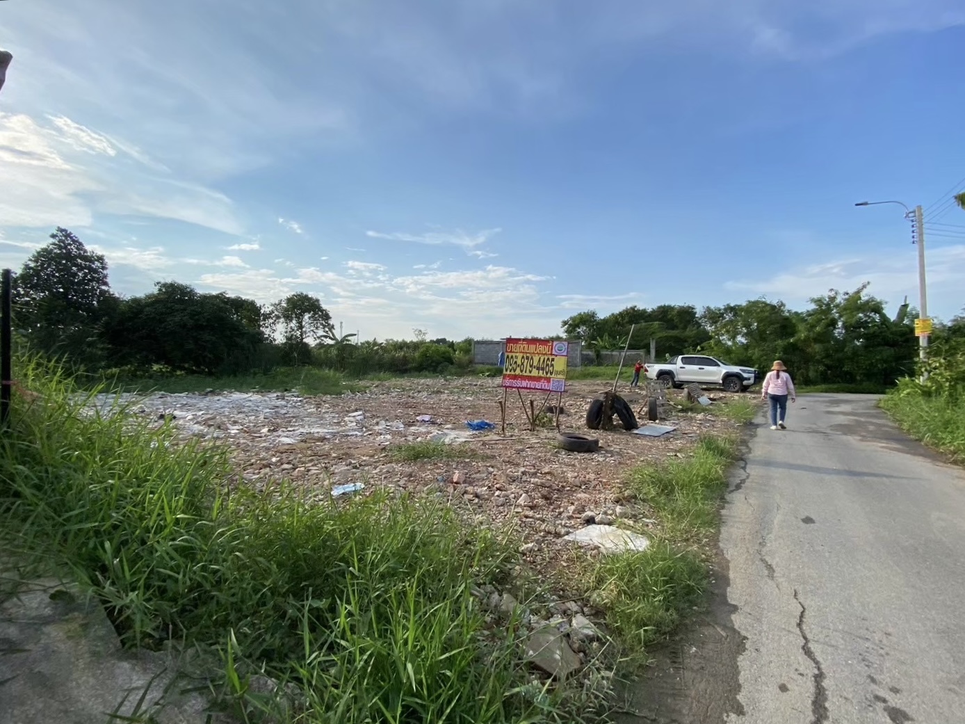 ขายด่วนๆ‼ ที่ดินถนนเอกชัย 143 ตารางวา แปลงมุม ถมแล้ว ติดถนนสาธารณะ ซอย สุภาหาร 3  บางขุนเทียน กทม.