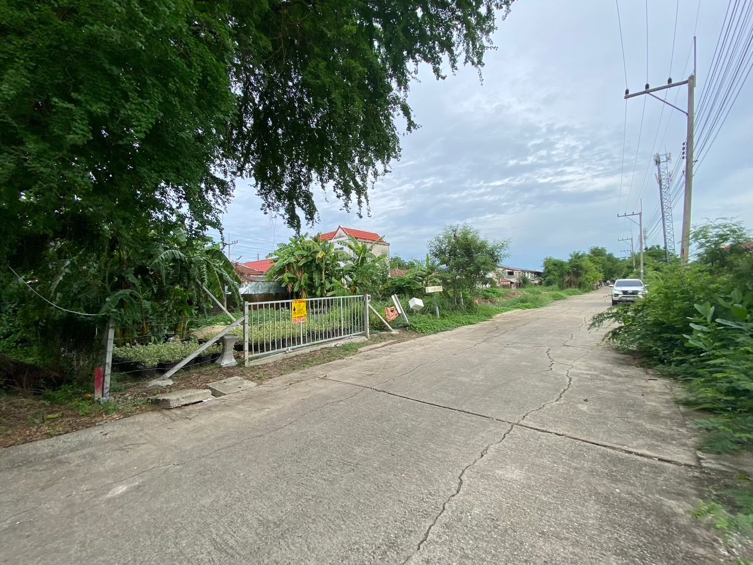 ขายถูก ที่ดินถนนรังสิต-นครนายก 60 ตารางวา ติดถนนนกรีตสาธารณะ ซอย เพิ่มทรัพย์  คลอง 7 อ.ธัญบุรี จ.ปทุมธานี