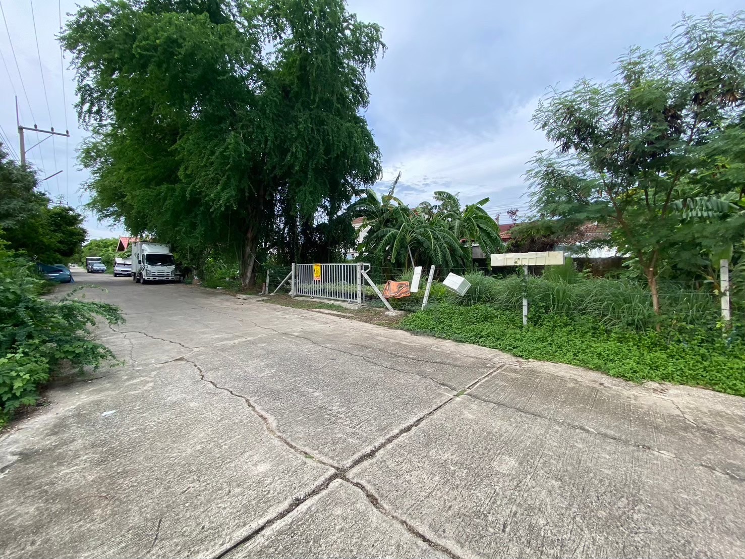 ขายถูก ที่ดินถนนรังสิต-นครนายก 60 ตารางวา ติดถนนนกรีตสาธารณะ ซอย เพิ่มทรัพย์  คลอง 7 อ.ธัญบุรี จ.ปทุมธานี