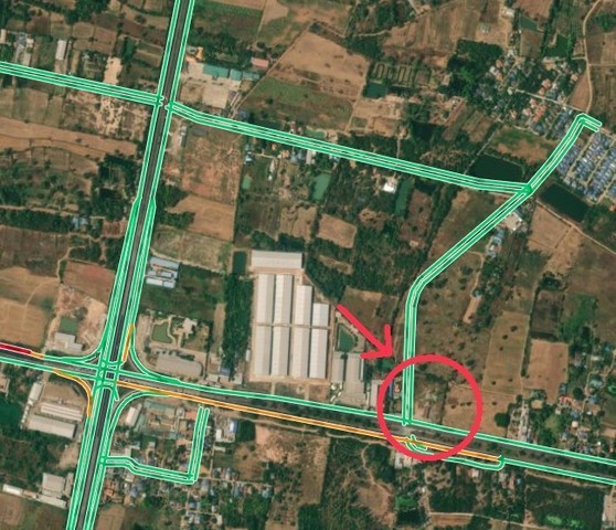 ขายที่ดินติดถนน 304 (นครราชสีมา-กบินทร์บุรี) 6 ไร่ 1 งาน 69 ตารางวา นครราชสีมา 