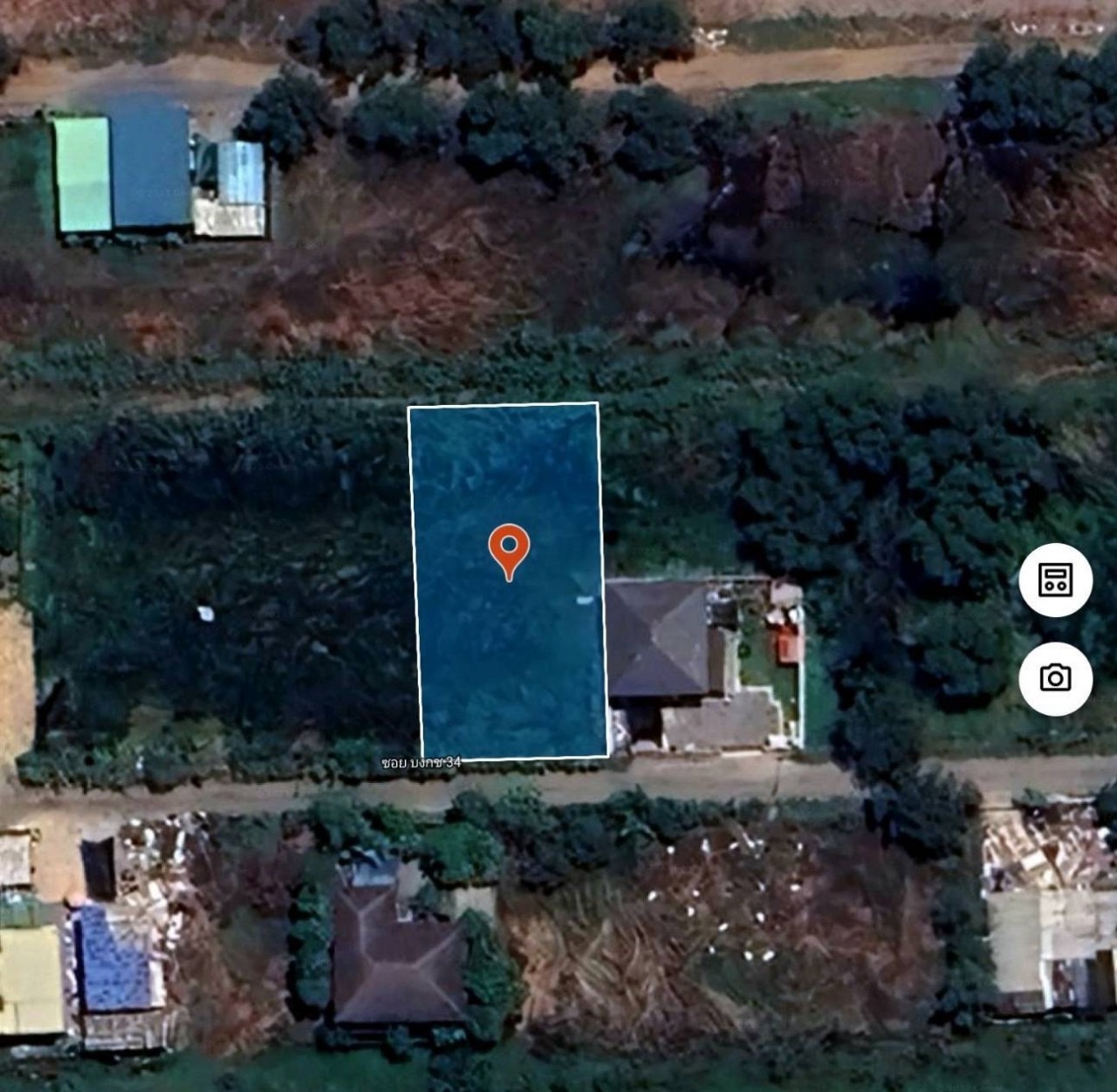 ขายด่วน‼ ที่ดินคลองสอง 200 ตารางวา ติดถนนสาธารณะ มีไฟฟ้า+ประปา อ.คลองหลวง จ.ปทุมธานี