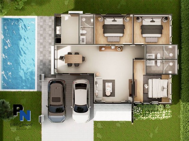 ขายบ้านเดี่ยวสร้างใหม่ในทำเลศักยภาพ โครงการชัยพฤกษ์ 2 – พัทยา ใกล้ตลาดเอ็ม เดินทางสะดวก ใกล้ทะเล ใกล้ธรรมชาติ