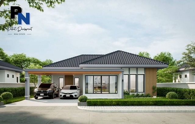 ขายบ้านเดี่ยวสร้างใหม่ในทำเลศักยภาพ โครงการชัยพฤกษ์ 2 – พัทยา ใกล้ตลาดเอ็ม เดินทางสะดวก ใกล้ทะเล ใกล้ธรรมชาติ