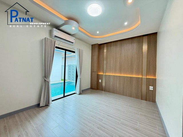 บ้านเดี่ยวสร้างใหม่ พร้อมสระว่ายน้ำส่วนตัว ห้วยใหญ่-พัทยา (ใกล้วัดห้วยใหญ่)