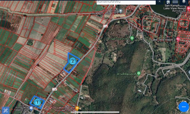 ขายที่ดินเปล่า หน้ากว้างติดถนนใหญ่ ใกล้โครงการสนามบินใหม่ เชียงใหม่ 