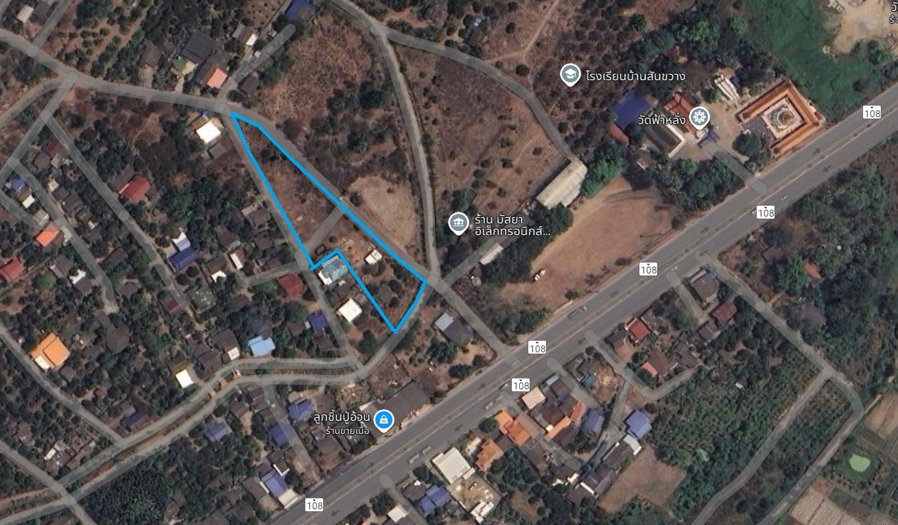 ขายที่ดินแปลงสวย ถูกสุดในย่าน 2 ไร่ 2 งาน 97 ตารางวา อำเภอดอยหล่อ จังหวัดเชียงใหม่