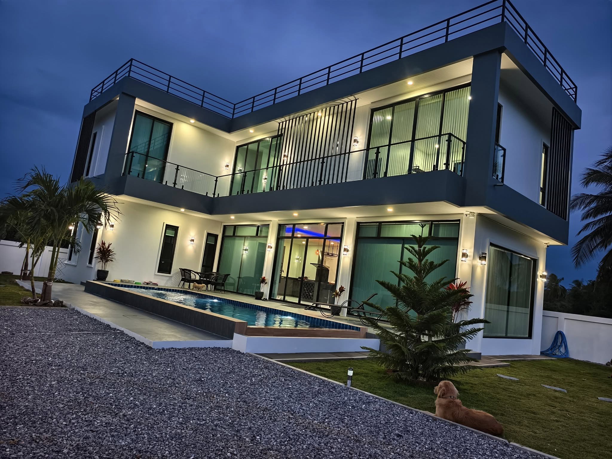 ขายบ้านสวยทรงโมเดิร์นสร้างบน ต.สามร้อยยอด อ.สามร้อยยอด จ.ประจวบคีรีขันธ์