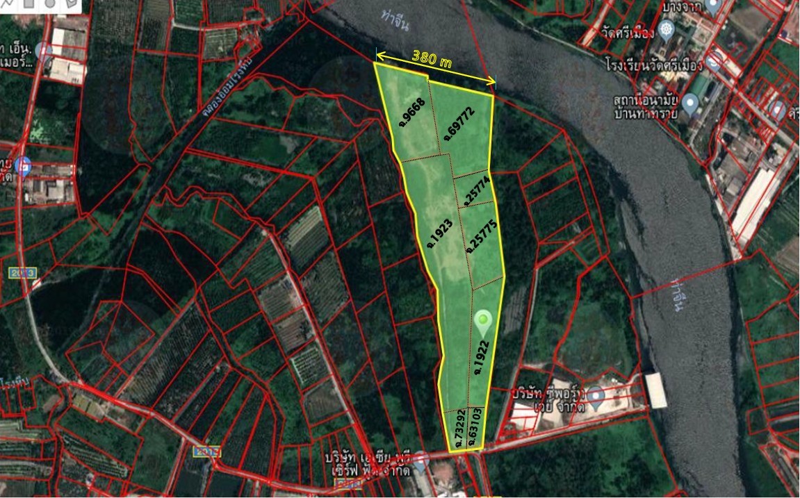 ขายที่ดินทำเลทอง 108 ไร่ ตำบลท่าทราย อำเภอเมืองสมุทรสาคร จังหวัดสมุทรสาคร