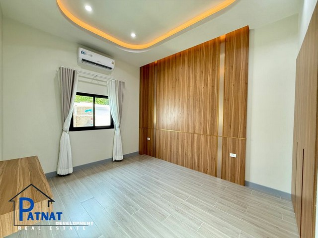 ขายบ้านเดี่ยวสร้างใหม่ พร้อมสระว่ายน้ำส่วนตัว ห้วยใหญ่-พัทยา (ใกล้วัดห้วยใหญ่)