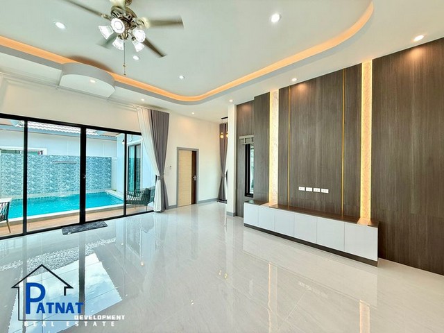 ขายบ้านเดี่ยวสร้างใหม่ พร้อมสระว่ายน้ำส่วนตัว ห้วยใหญ่-พัทยา (ใกล้วัดห้วยใหญ่)