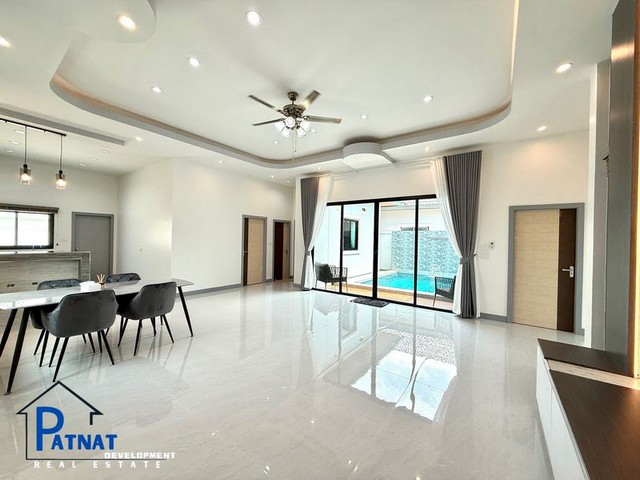 ขายบ้านเดี่ยวสร้างใหม่ พร้อมสระว่ายน้ำส่วนตัว ห้วยใหญ่-พัทยา (ใกล้วัดห้วยใหญ่)