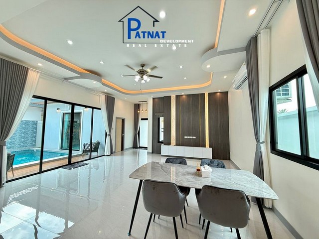 ขายบ้านเดี่ยวสร้างใหม่ พร้อมสระว่ายน้ำส่วนตัว ห้วยใหญ่-พัทยา (ใกล้วัดห้วยใหญ่)