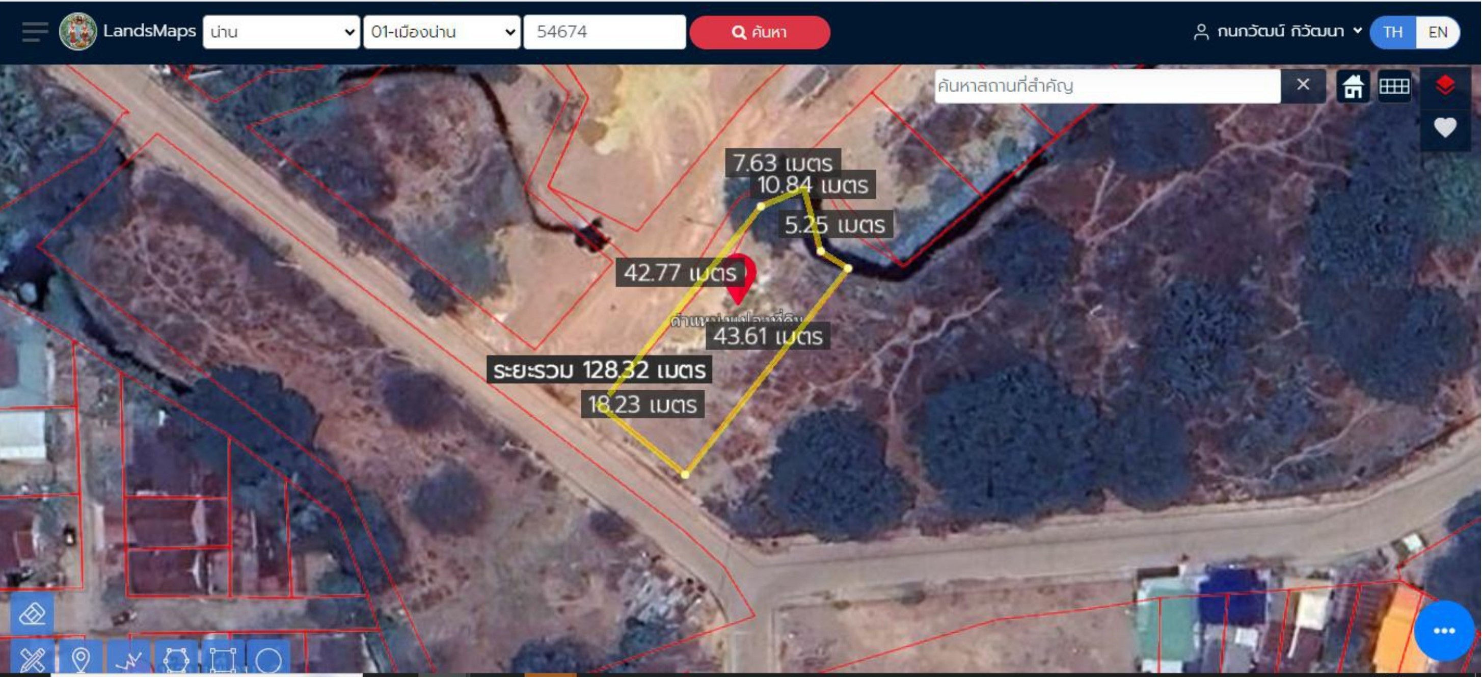 ขายที่ดิน  2 งาน 7.1 ตารางวา ต.ผาสิงห์ อ.เมืองน่าน จ.น่าน  ที่ตั้ง : ต.ผาสิงห์ อ.เมืองน่าน จ.น่าน https://maps.app.goo.gl/n2FUUqYUjhUCp6eS7  ขนาดพื้นที่ 2 งาน 7.1 ตา