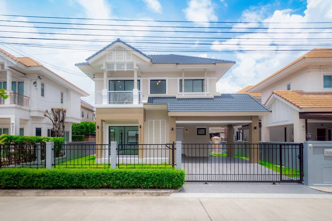 หมู่บ้านเพอร์เฟคเพลสราชพฤกษ์ เฟส1 Perfect Place  Ratchapruk  บ้านเดี่ยว 2 ชั้น ตกแต่งใหม่พร้อมอยู่ทำเลดี โครงการติดถนนราชพฤกษ์ ใกล้วงเวียนพระราม 5