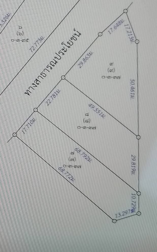 ขายที่ดินเหมาะสร้างบ้าน สร้างคาเฟ่  ในบาง สุราษฎร์ธานี