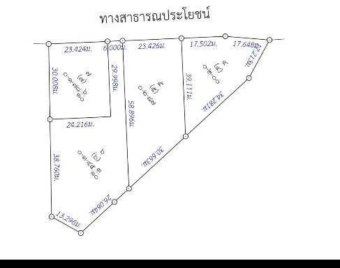 ขายที่ดินเหมาะสร้างบ้าน สร้างคาเฟ่  ในบาง สุราษฎร์ธานี