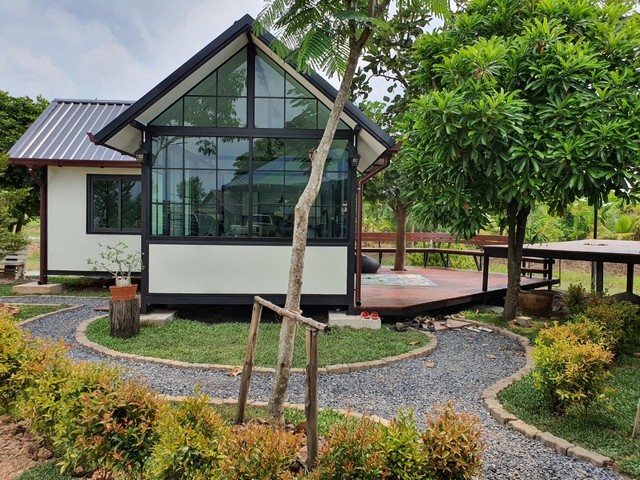 ขายที่ดิน 12ไร่ 1งาน พร้อมอยู่และพร้อมทำธุกิจเกษตร บ้านพักต่างอากาศ นครนายก  