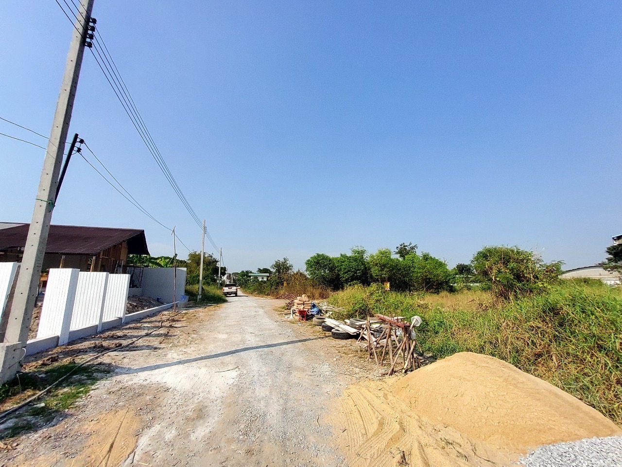 ขายด่วนๆ‼ ที่ดินบ้านใหม่ 394 ตารางวา ถมแล้วทั้งแปลง ซอยเคหะ-บ้านใหม่ 27 อ.บางใหญ่ จ.นนทบุรี