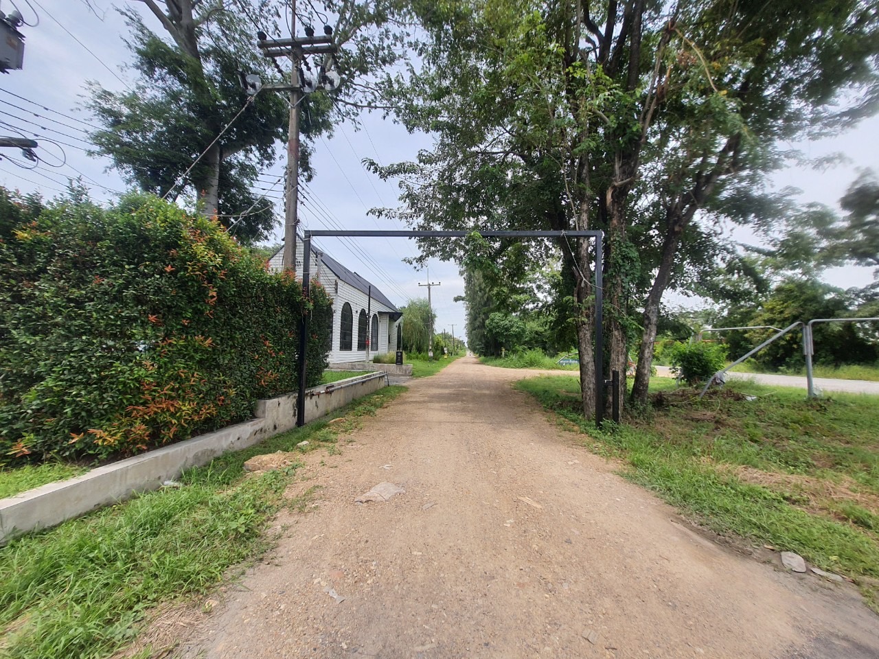 ขายที่ดินสร้างบ้านสวน 350 ตารางวา ติดถนนสาธารณะซอย บ้านสวนคลอง 14 อ.องครักษ์ จ.นครนายก