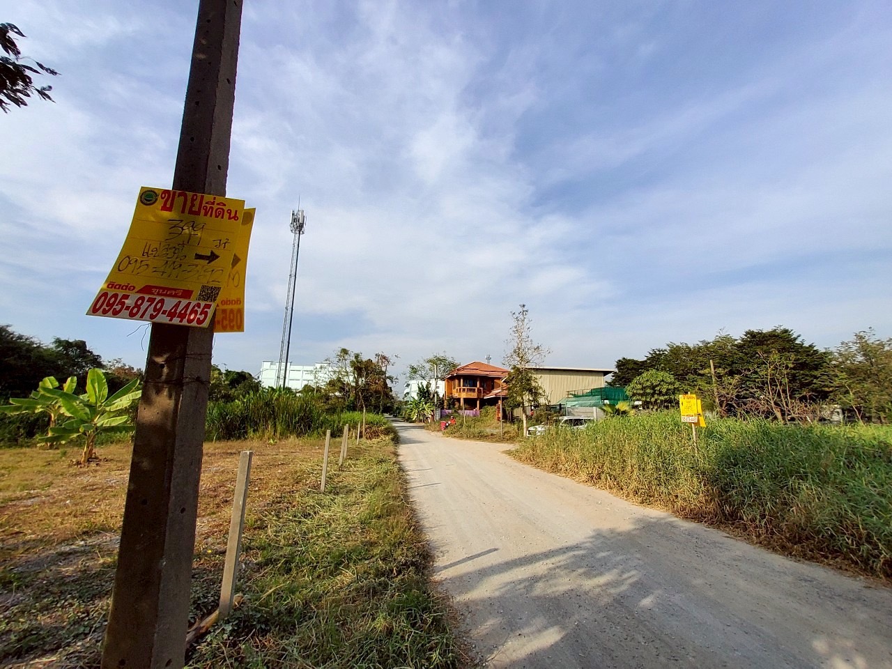 ขายด่วน ที่ดินติดคลองลาดปลาดุก 399 ตารางวา แปลงมุม ชอยโรงเรียนสากลศึกษา อ.บางบัวทอง จ.นนทบุรี