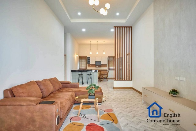 ขายบ้านเดี่ยวสไตล์ english cottage  สร้างใหม่พร้อมอยู่ นอกโครงการ เชียงใหม่ 