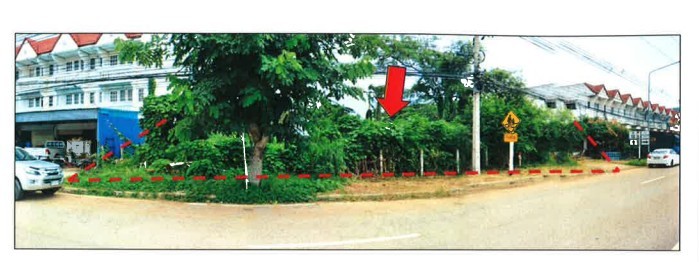 ขายที่ดินยกแปลง ใจกลางเมืองติดถนน 2 ด้าน  ติดถนนมะลิวัลย์ จังหวัดขอนแก่น