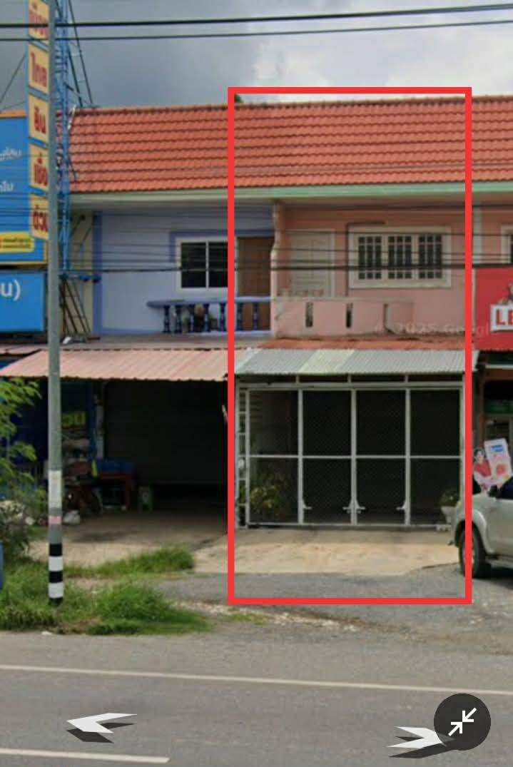อาคารพาณิชย์ 2 ชั้น ทำเลทองใกล้สี่แยกไฟแดง โคกตูม ลพบุรี