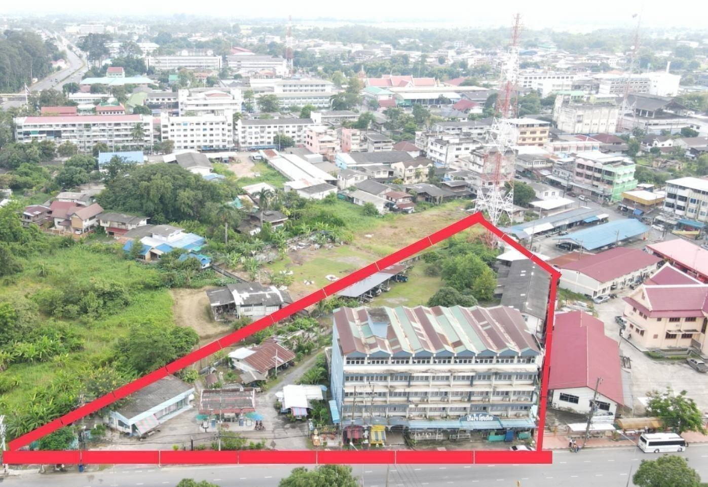 ขายกิจการโรงแรมแห่งเดียวที่ติดถนนสายหลักจำนวน 3 ไร่ ใจกลางเมืองนครนายก