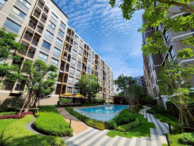 CM04430 ขายพร้อมอผู้เช่า ดี คอนโด แอร์ ลาดกระบัง d condo air Ladkrabang ถนนลาดกระบัง